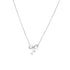 Elegant Bow Chain Pendant 925 sterling silver