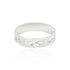 Elegant Engraved Leaf 925 Sterling Silver Rings for Men