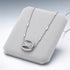 Elegant Intertwined Eternal CZ Sterling Silver Pendant for Women
