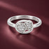 Elegant Knot Design 925 Sterling Silver Ring for Women