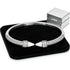 Elegant Pavé Brilliance 925 Sterling Silver Kada for Women