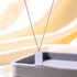 Elegant Personalised Tag 925 Sterling Silver Chain Pendant for Women