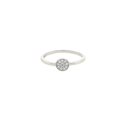 925 Sterling Silver Rhodium Plated Elegant Ring Online