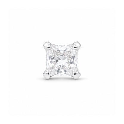Elegant Triangle Brilliance 925 Sterling Silver Designer Nosepin
