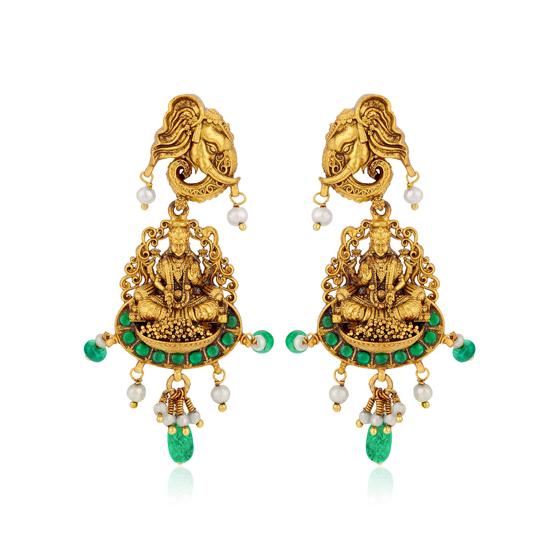 Elephant Motif 925 Sterling Silver Divine Earring for Women