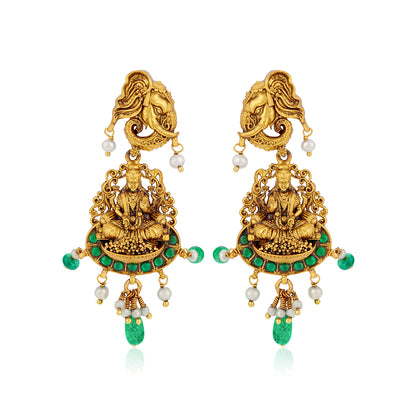 Elephant Motif 925 Sterling Silver Divine Earring for Women