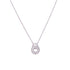 Elite Halo Chain Pendant 925 sterling silver
