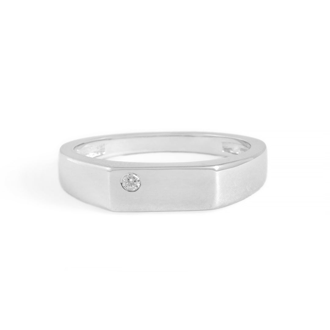 Elite Rectangle Plain Ring IO0226