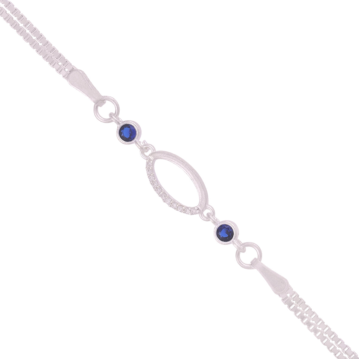 Elite Royal Blue Oval Bracelet
925 sterling silver