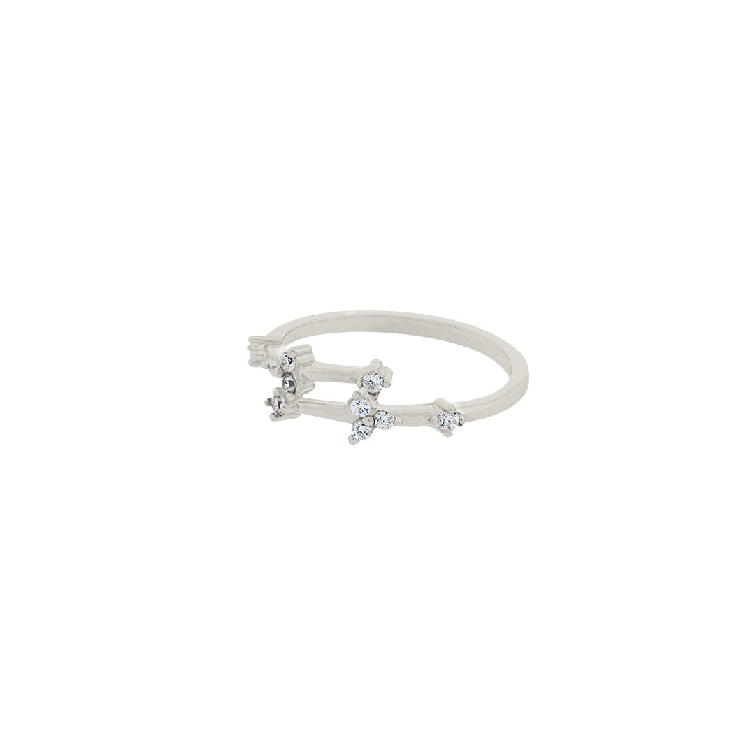 925 Sterling Silver Elite Rhodium Plated Ring