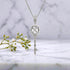 Enchanted Luck Symbol 925 Sterling Silver Key Pendant