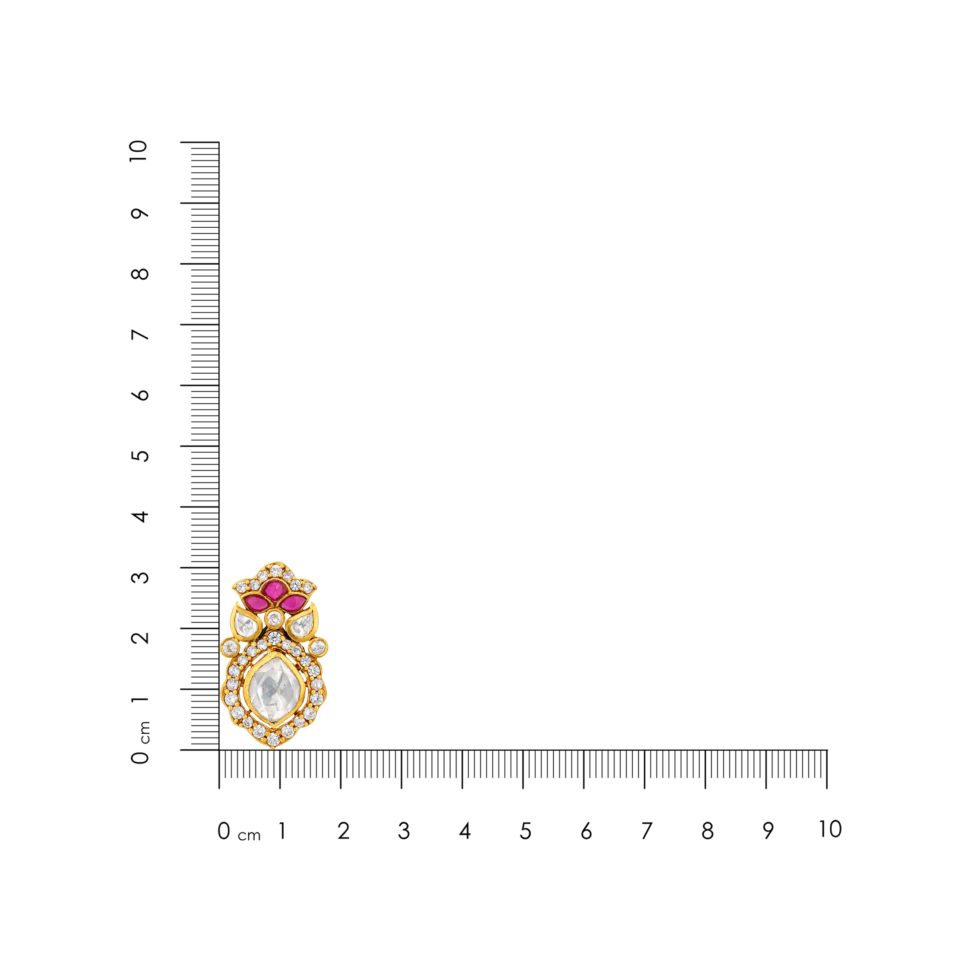 Enchanting Ruby Majesty 925 Sterling Silver Signature Earrings