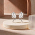 Enchanting Tulip Grace 925 Sterling Silver Premium Earrings