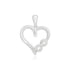 Endless Infinity Heart 925 Rhodium Pendants