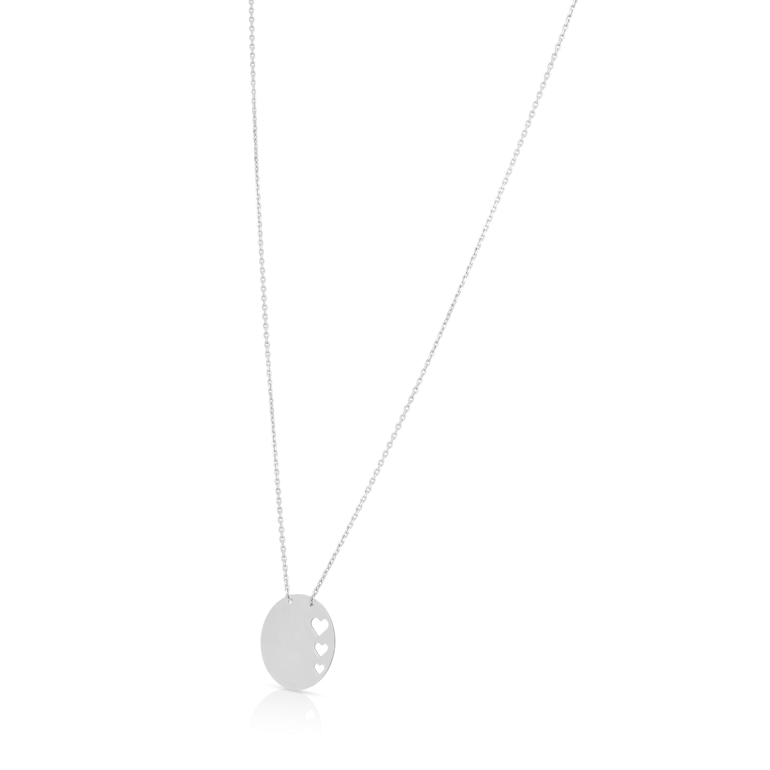 Endless Love Motif 925 Sterling Silver Chain Pendant for Women