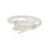 Endless Love Rhodium Plated Loving Hug Ring