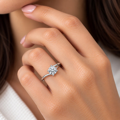 Eternal Love Bypass Sterling Silver R