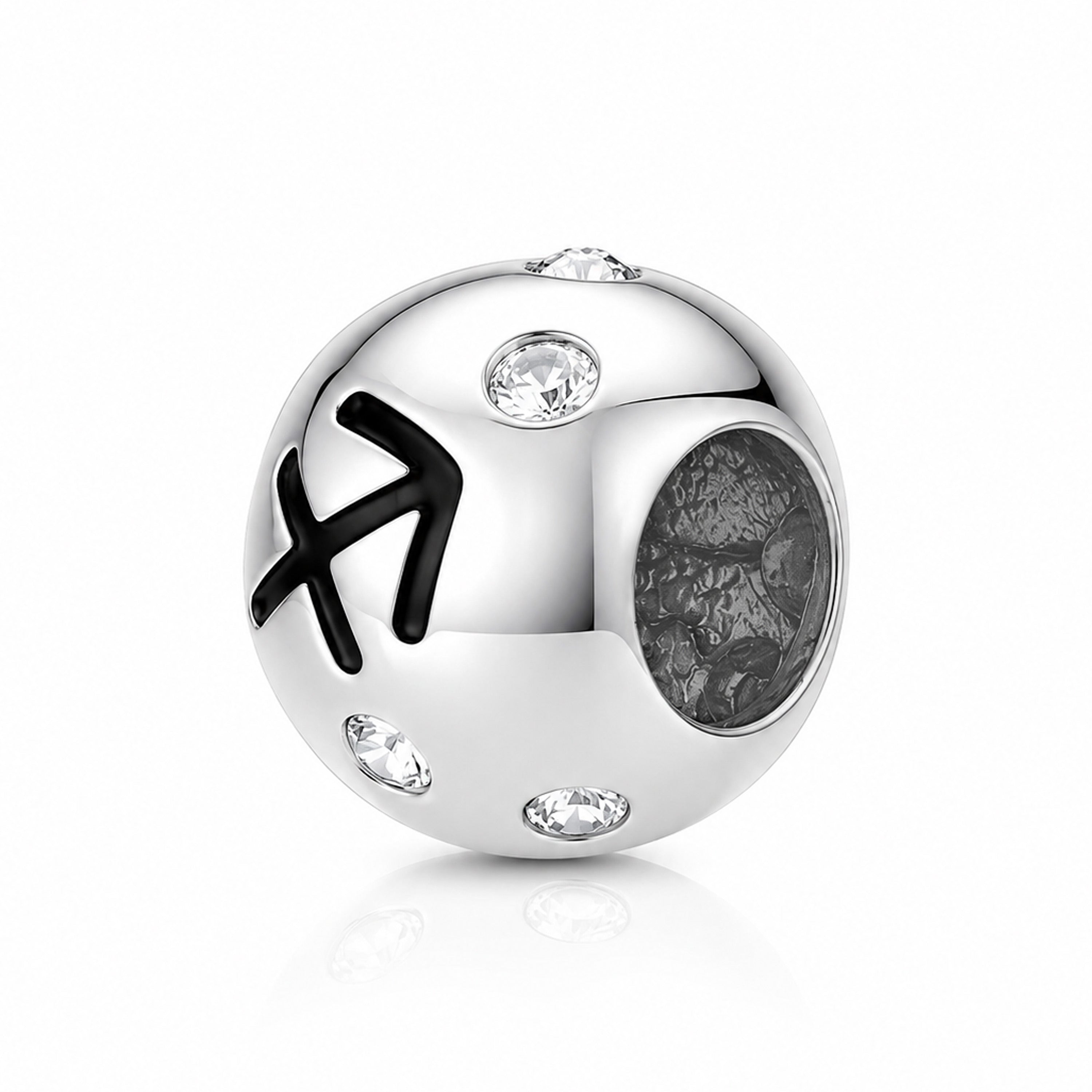 Eternal Sagittarius Sparkle 925 Sterling Silver Charms