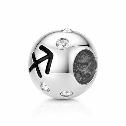 Eternal Sagittarius Sparkle 925 Sterling Silver Charms