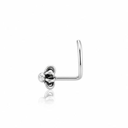 Eternal Bloom 925 Sterling Silver Sunflower Charm Nosepin