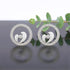 Eternal Circle Sparkle 925 Sterling Silver Stud for Women