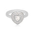 Eternal Heart Shine 925 Rhodium Plated Ring 
