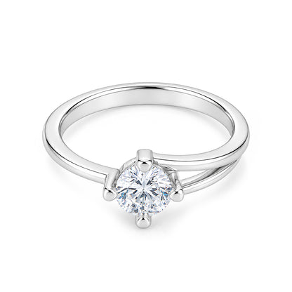 Eternal Love Bypass Sterling Silver R