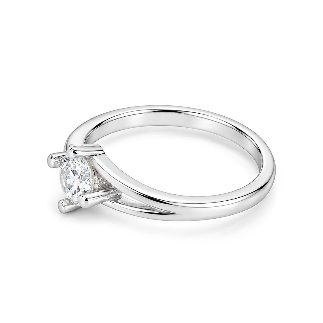 Eternal Love Bypass Sterling Silver R