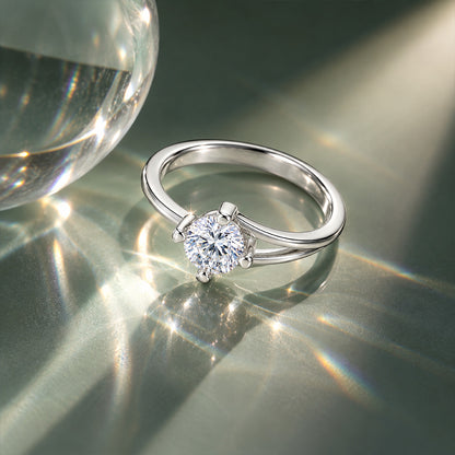 Eternal Love Bypass Sterling Silver R