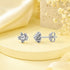Eternal Love Infinity Knot Silver Ear Studs