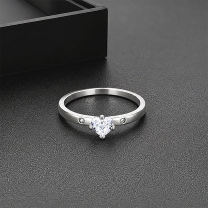 Eternal Shine Solitaire Statement Glamour 925 Sterling Silver Ring for women