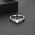 Eternal Shine Solitaire Statement Glamour 925 Sterling Silver Ring for women