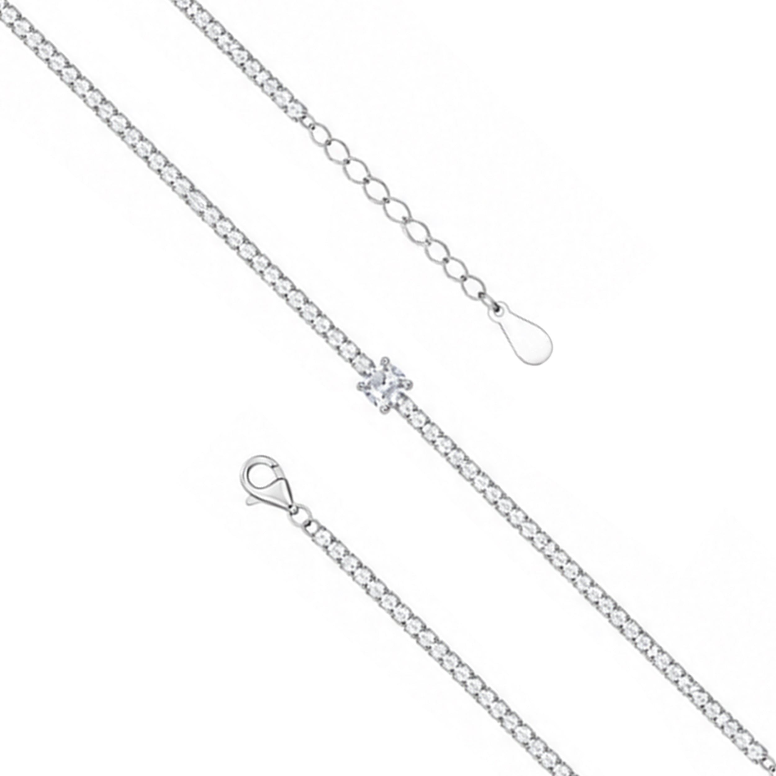 Eternal Spark Sterling Silver Bracelet