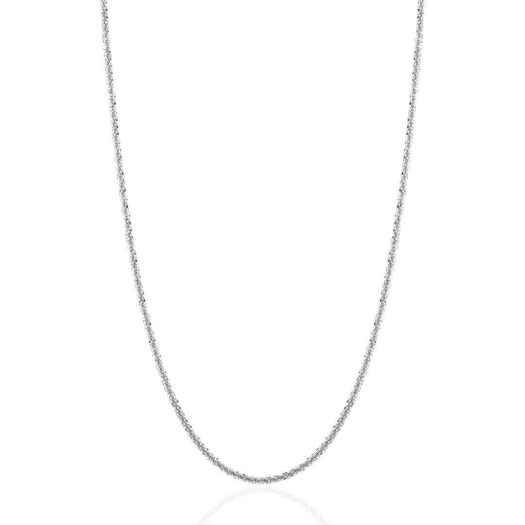 Eternal Sparkle 925 Sterling Silver Chain for Women