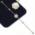 Ethereal Sparkle 925 Sterling Silver Round Bracelet for Women