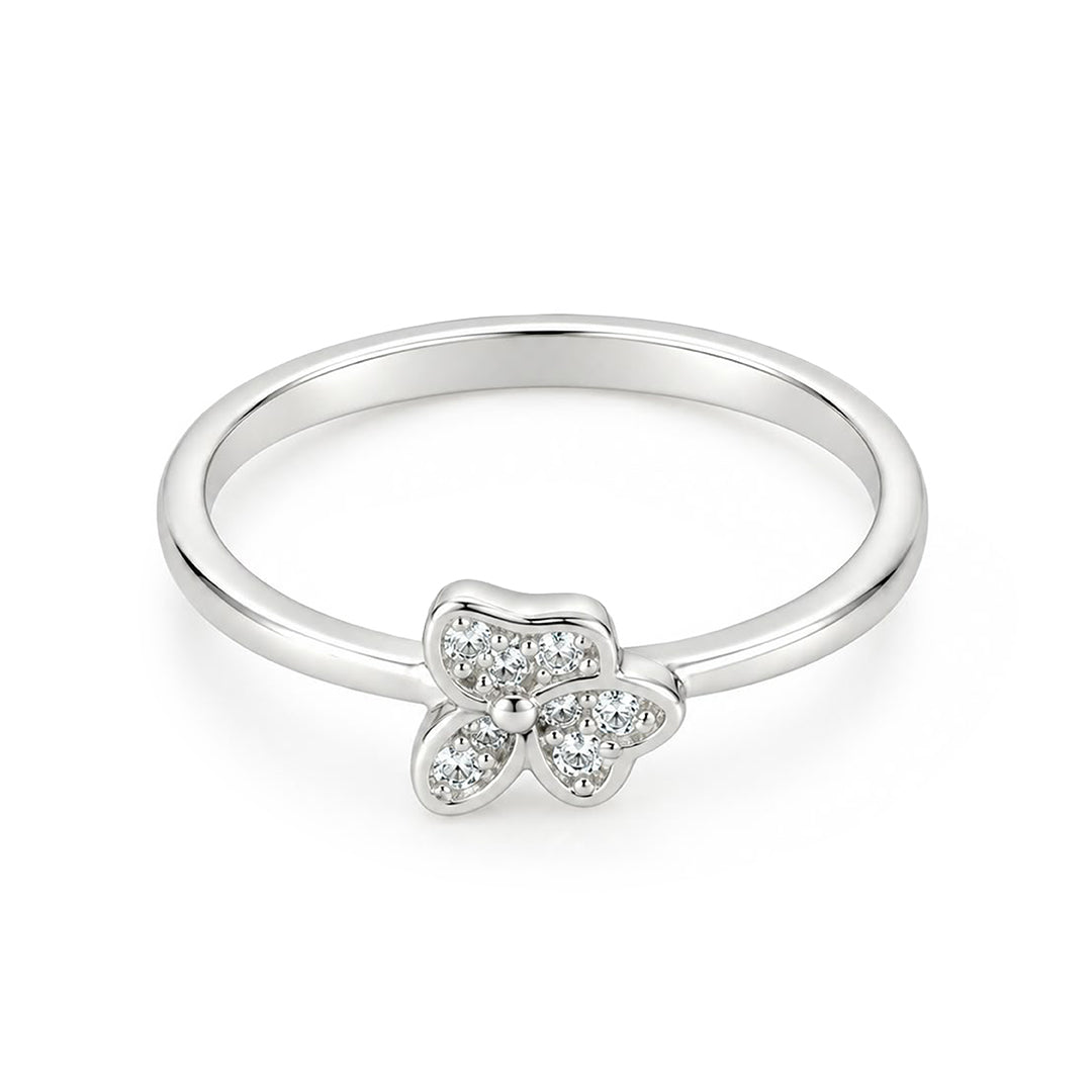 Flora Blossom Sterling Silver Ring