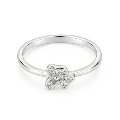 Flora Blossom Sterling Silver Ring
