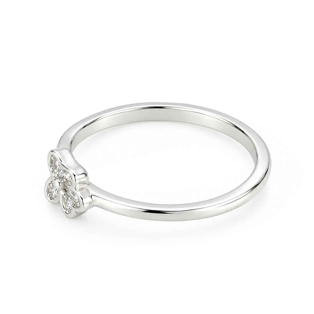 Flora Blossom Sterling Silver Ring