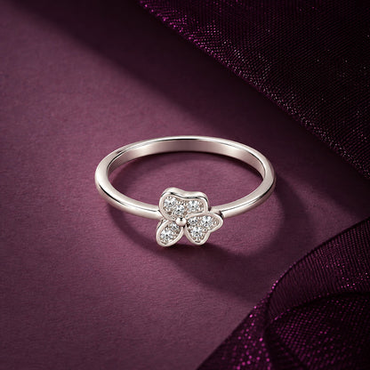Flora Blossom Sterling Silver Ring