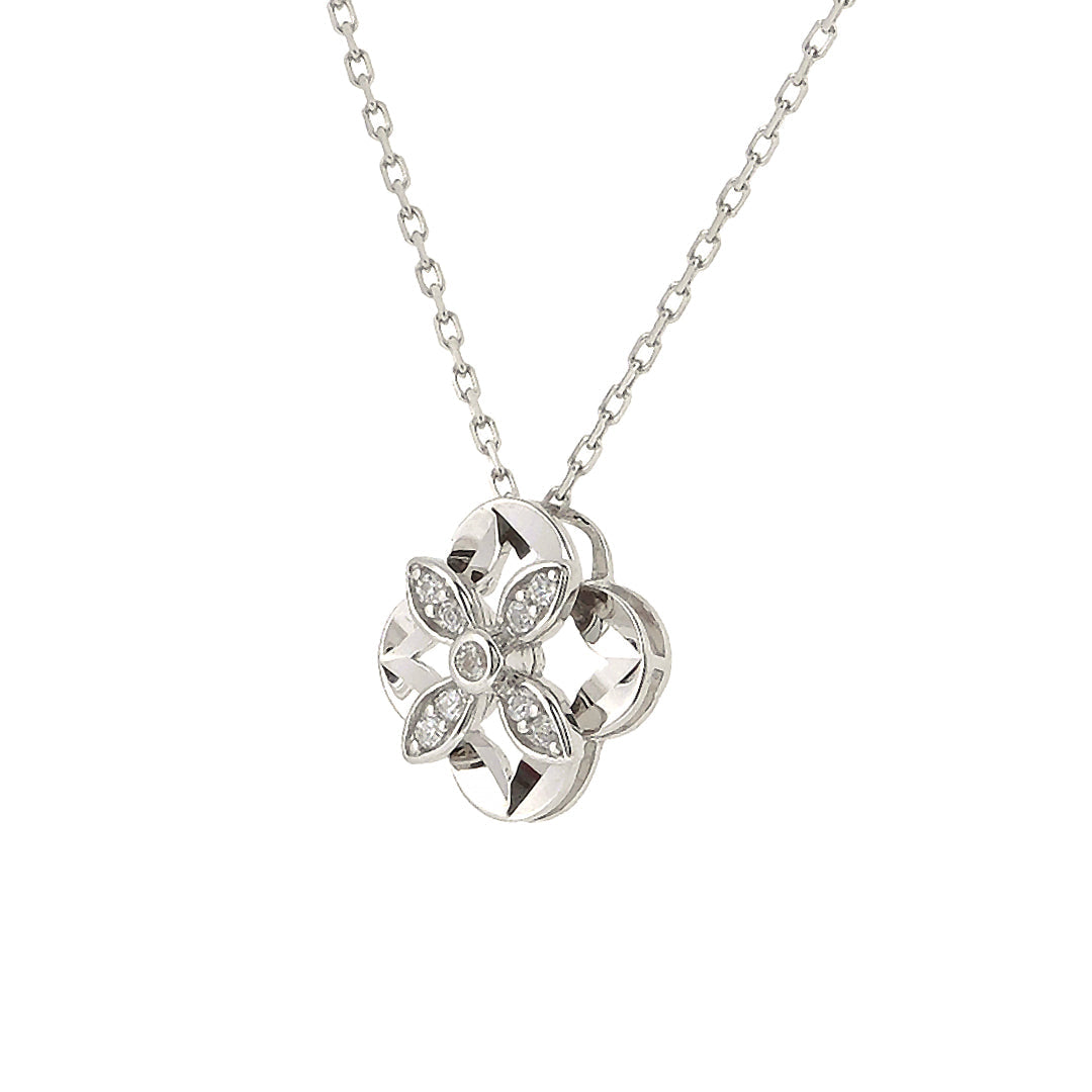 Floral Flourish Pendant Chain