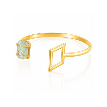 Fortune Bloom 925 Sterling Silver Open Kada