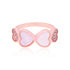 Fourfold Hearts MOP Stoned Fusion Rose Gold Plated 925 Rings