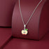 Fresh Harvest 925 Sterling Silver Apple Charm Pendant