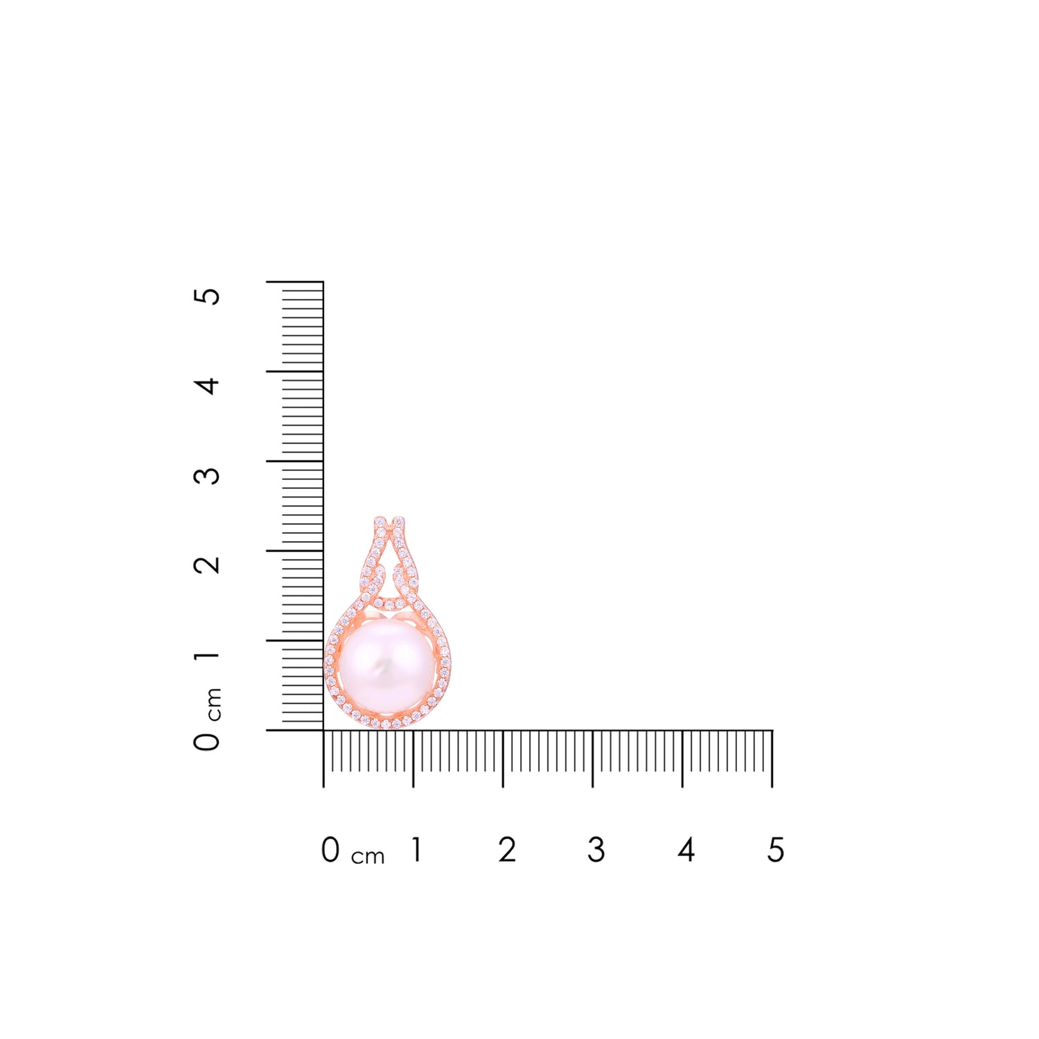 Glamorous Rose Sparkle 925 Sterling Silver Earrings for Women