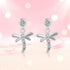 Glamorous Dragonfly Dangle 925 Sterling Silver Earrings for Women