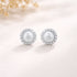 Glittering White Pearl 925 Sterling Silver Stud for Women