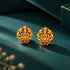 Goddess Lakshmi Antique Temple Sterling Silver Studs