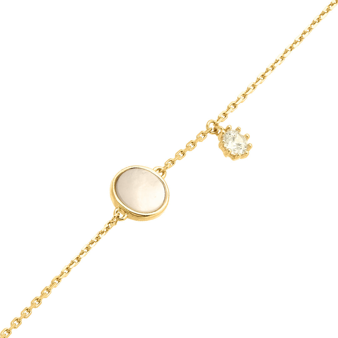 Gold Pearl Armlet Bracelet Online