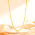 Golden Chic Patterned Link 925 Sterling Silver Chain for Men