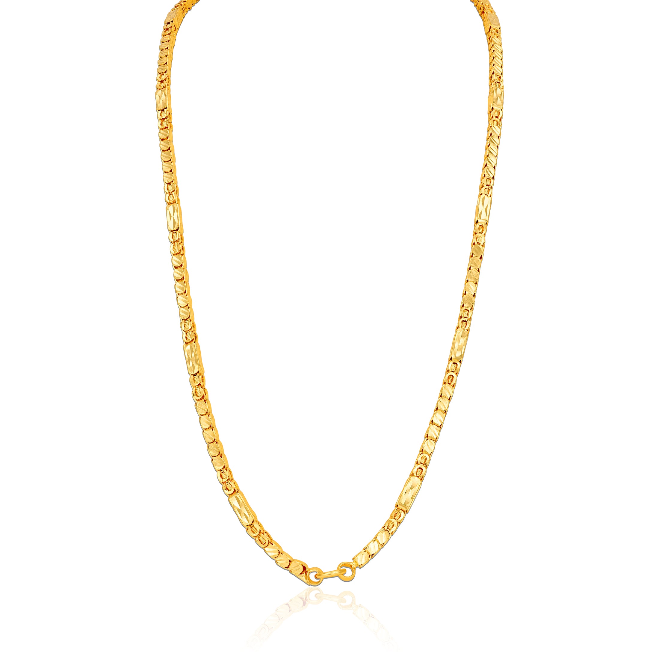 Golden Classic Rope Twist 925 Sterling Silver Thali Chain for Women